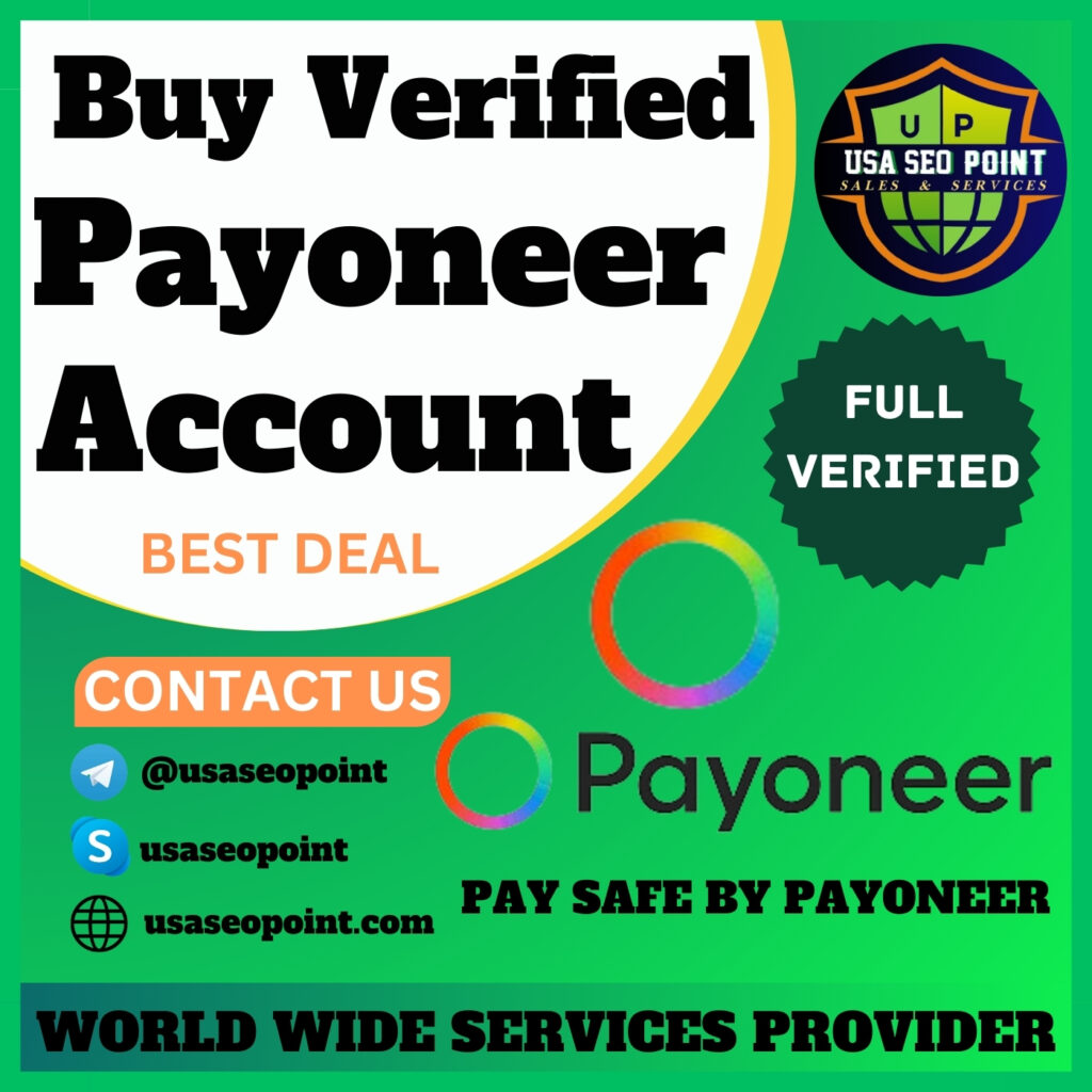 Buy Verified Payoneer Account